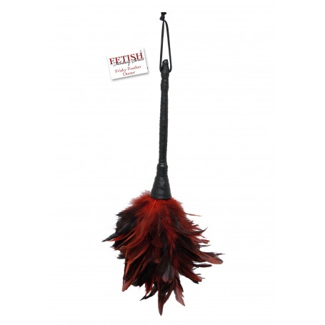 Frisky Feather Duster red