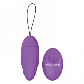 Vibrating infant carrier elys Ripple Egg remote control purple