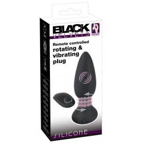 Vibrator Rotating Plug black