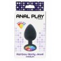 Rainbow black silicone plug