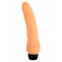 Realistic vibrator Vinyl P-Shape Vibrator No.2 flesh