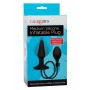 Plug anale nero in silicone gonfiabile Inflatable medium