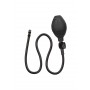 Inflatable medium black inflatable silicone plug