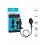 Plug anale nero in silicone gonfiabile Inflatable medium