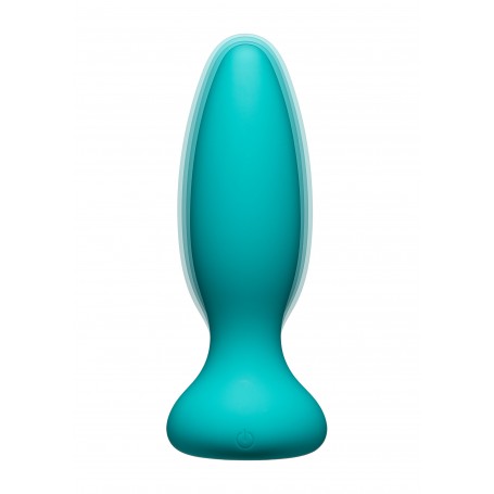 Plug anale in silicone Vibe Experienced azzurro