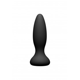 Vibe adventurous Plug nero in silicone 10 funzioni