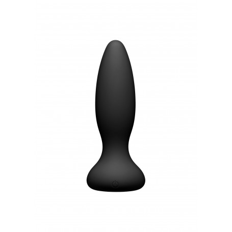 Vibe adventurous Black Silicone Plug 10 functions