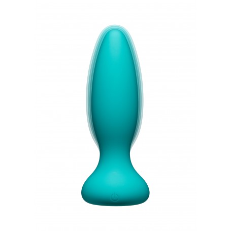 Vibe adventurous Plug azzurro  in silicone 10 funzioni