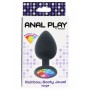 Plug black jewel Large Anal Play