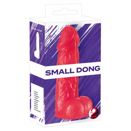 realistic phallus Small Dong red