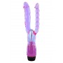 Vibrator double -double penetration purple