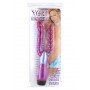 Vibrator double -double penetration purple