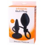 Inflatable Anal Plug Black Inflatable Butt Plug S