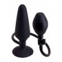 Inflatable Plug Black Inflatable Butt Plug L