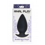 Fallo anale dildo in silicone nero big black anal butt sex toys per uomo e donna