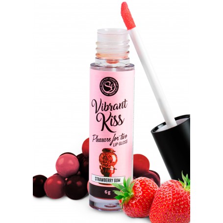 Lip Gloss Vibrant Strawberry Kiss