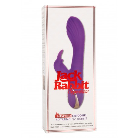 Silicone heated rotating G rabbit