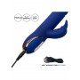 Vibratore rabbit riscaldato punto G in silicone