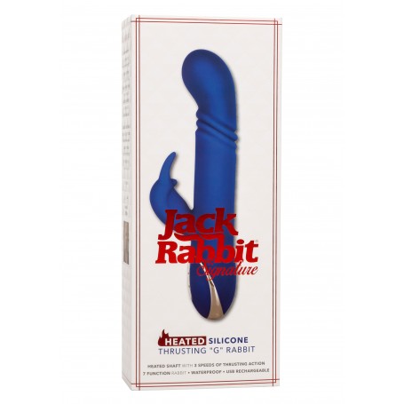 Vibratore rabbit riscaldato punto G in silicone