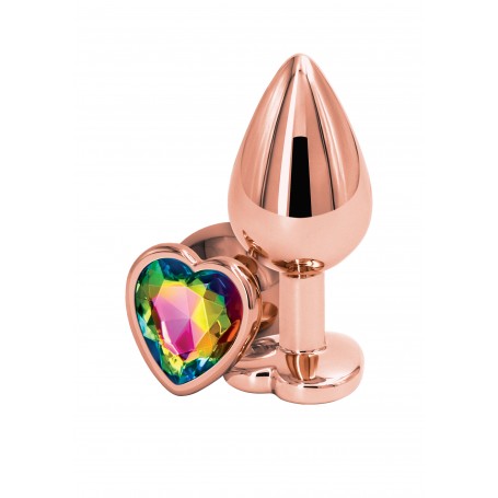 Plug Rose Gold Heart M