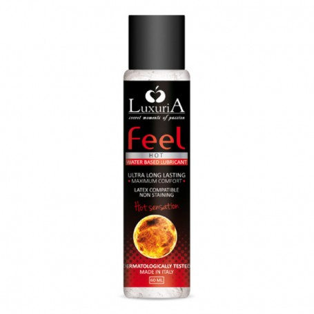 Lubricant gel feel hot sensation 60 ml