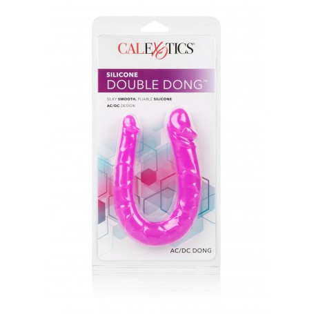 Double Phallus in Vaginal Silicone Double Dong