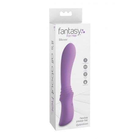 Vibratore vaginale Flexible Please Her