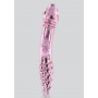 Double vaginal phallus Rhinestone Scepter glass