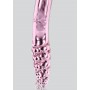 Double vaginal phallus Rhinestone Scepter glass