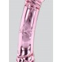 Double vaginal phallus Rhinestone Scepter glass