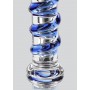 Realistic glass phallus G-Spot Gemstone