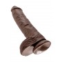 Make it realistic with suction cup and testicles Cock 10 Inch With Balls