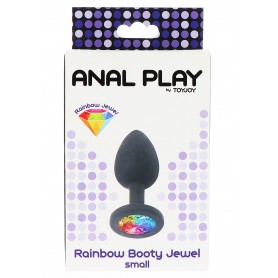 Plug Rainbow Booty Jewel Small