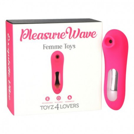 Succhia Vagina vibrante Pleasure Wave