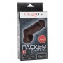 Guaina fallica con testicoli Packer Gear 12.8 cm STP black