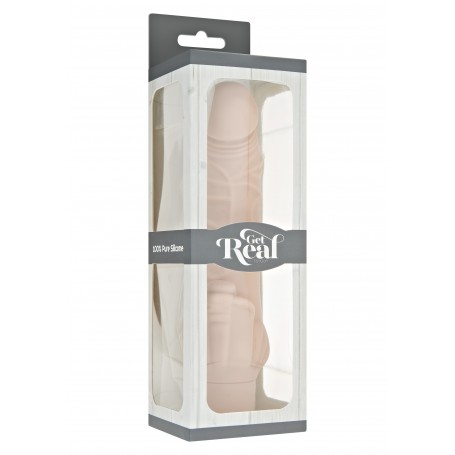 Get real silicone flesh classic stim realistic vibrator