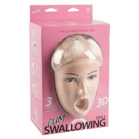 Inflatable 3D Realistic Tessa Vibrating Doll