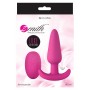 Silicone plug with rechargeable remote control Luxe Zenith Wireless Plug