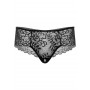 Women's lace underpants Ella crotchless cheeky panty