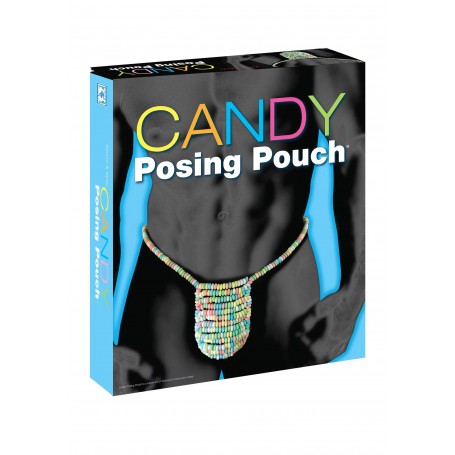 Perizoma maschile commestibile di caramelle candy posing pouch