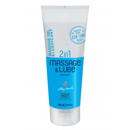 Intimate lubricant 200 ml Massage & Glide Gel 2in1