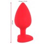 Phallus Silicone Plug Large