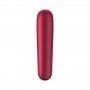 Succhia Clitoride Vibratore vaginale Dual Love red