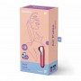 Succhia Clitoride Vibratore vaginale Dual Love red