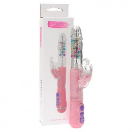 Rabbit Pink Lady Vaginal Vibrator
