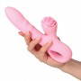 Vibratore vaginale ricaricabile doppio stimola clitoride Pink Taste