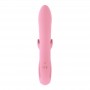 Vibratore vaginale ricaricabile doppio stimola clitoride Pink Taste