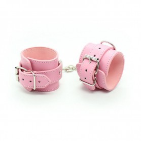 Handcuffs Wristband cuffs belt pink