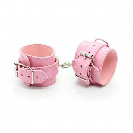 Manette Polsiere cuffs belt pink