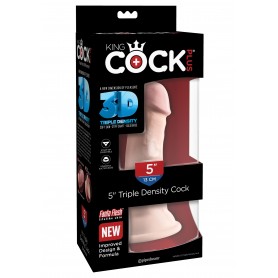 Fallo realistico 5" Triple Density Cock